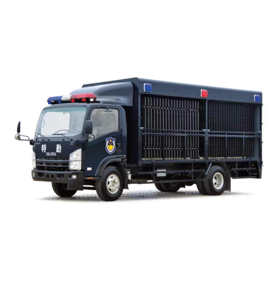 automatic roadblock vehicle